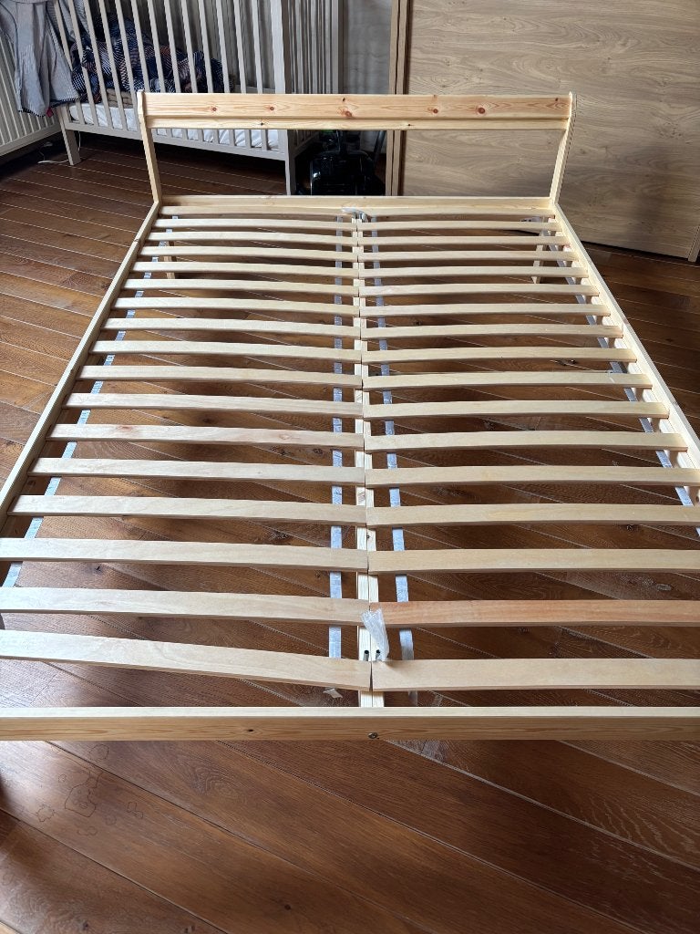 Bed IKEA 140 vm breed nieuw, Ophalen