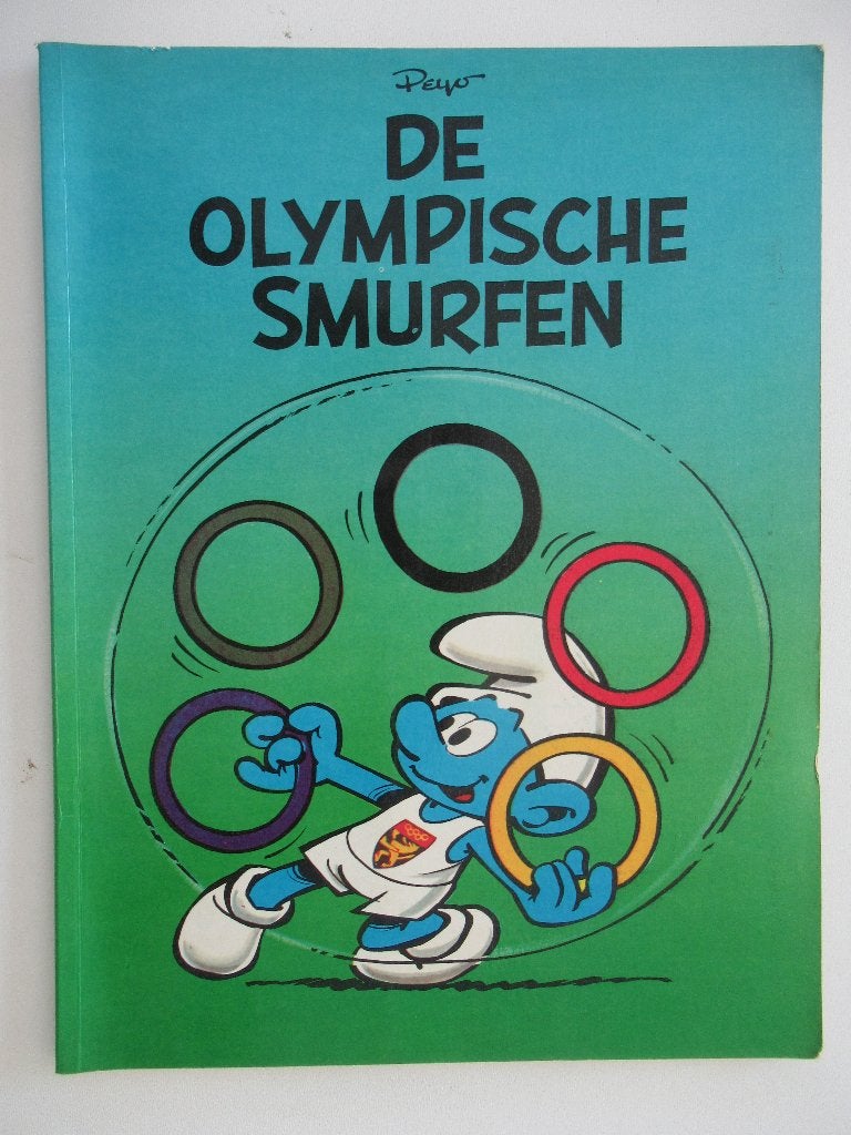 de smurfenn...de olympische smuren.........1st, Enlèvement ou Envoi, Utilisé