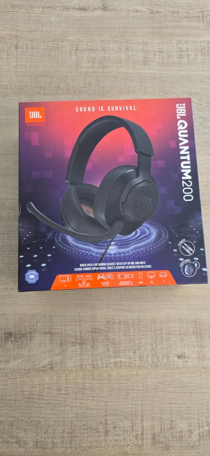 JBL QUANTUM 200, Ophalen, JBL, Nieuw, Over-ear