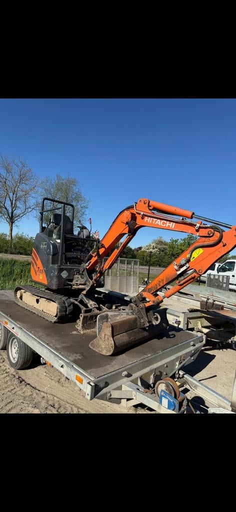 Graafmachine  Hitachi  stat  perfect  tel.0487 24 08 57, Zakelijke goederen, Ophalen, Graafmachine