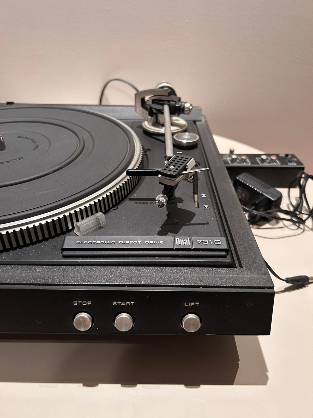 Platenspeler Dual 731Q, Ophalen, Gebruikt, Automatisch, Platenspeler