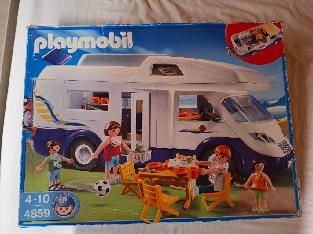 Playmobil camper 4859, Ophalen, Complete set, Voertuig, Zo goed als nieuw