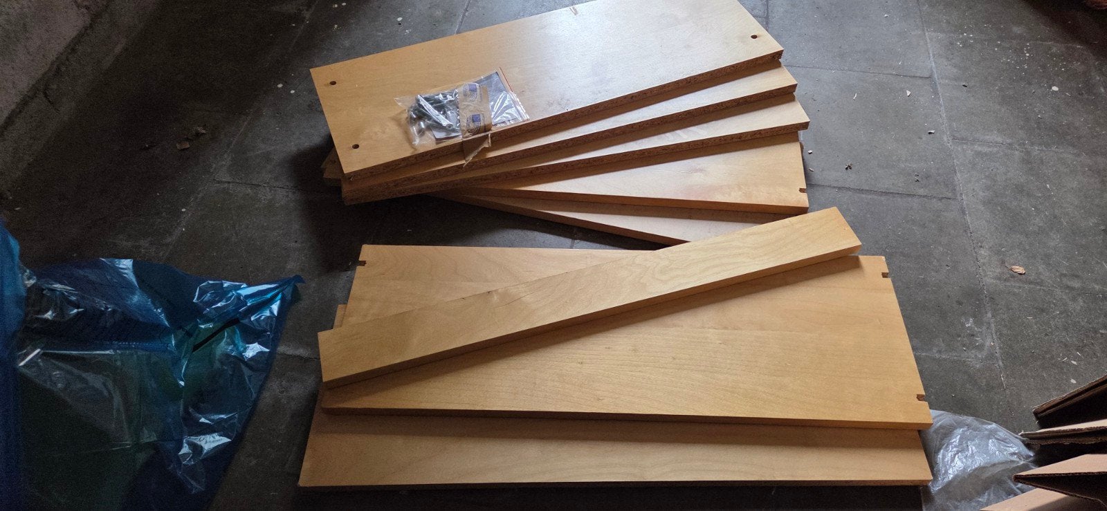 IKEA BILLY boekenkast licht hout (80 x 28 x 202 cm), Ophalen