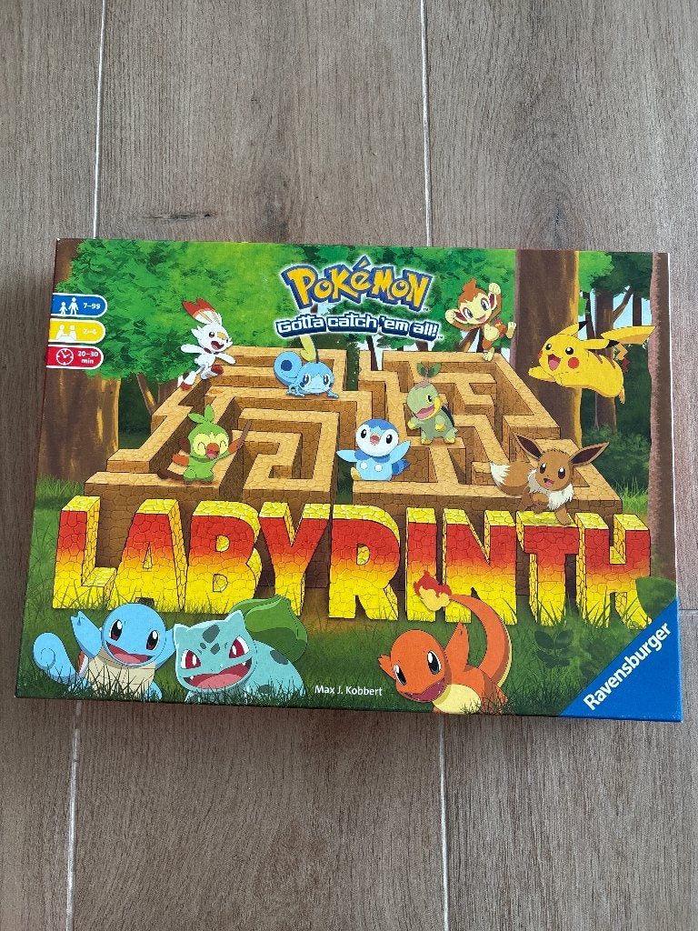 Labyrinthe - version Pokémon, 1 ou 2 joueurs, Enlèvement, Comme neuf