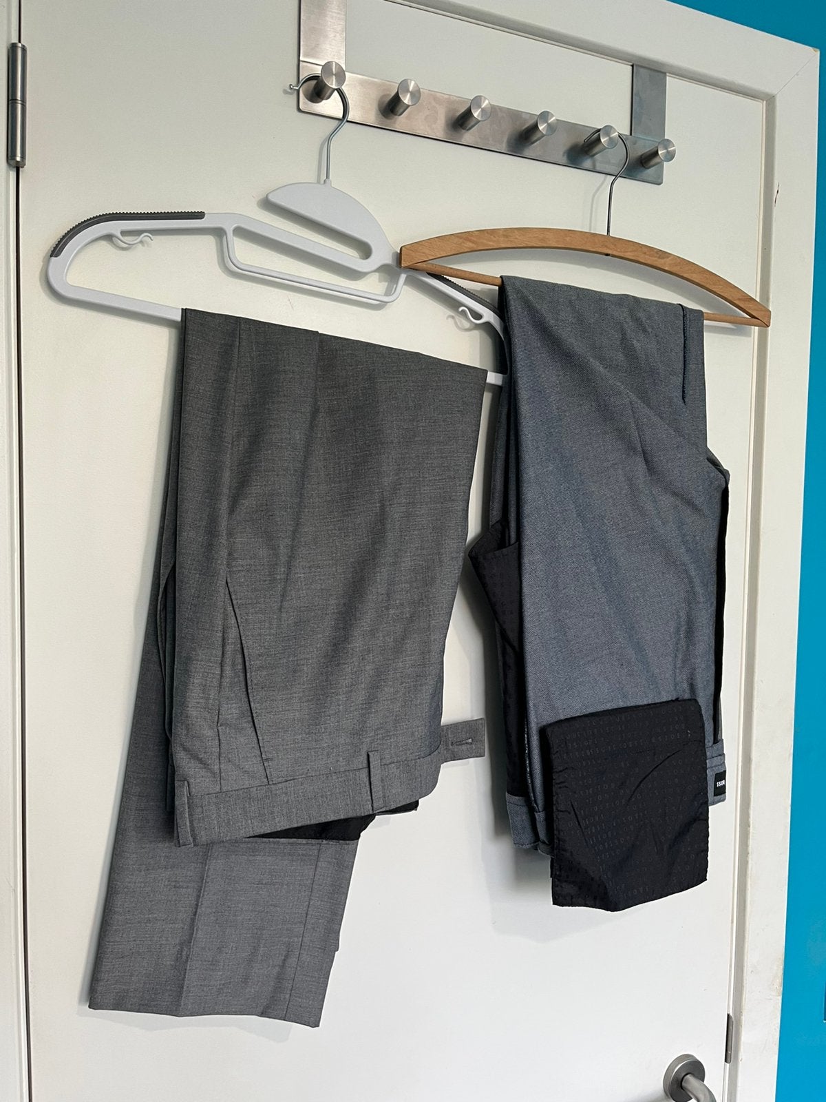 Hugo Boss broek, Ophalen of Verzenden, Nieuw, Maat 52/54 (L), Grijs
