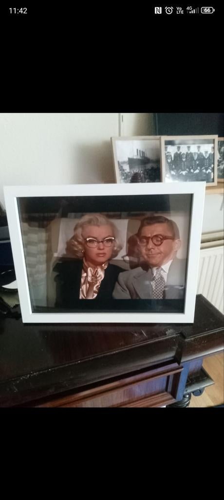 Marylin monroe.      Inglijst, Ophalen of Verzenden