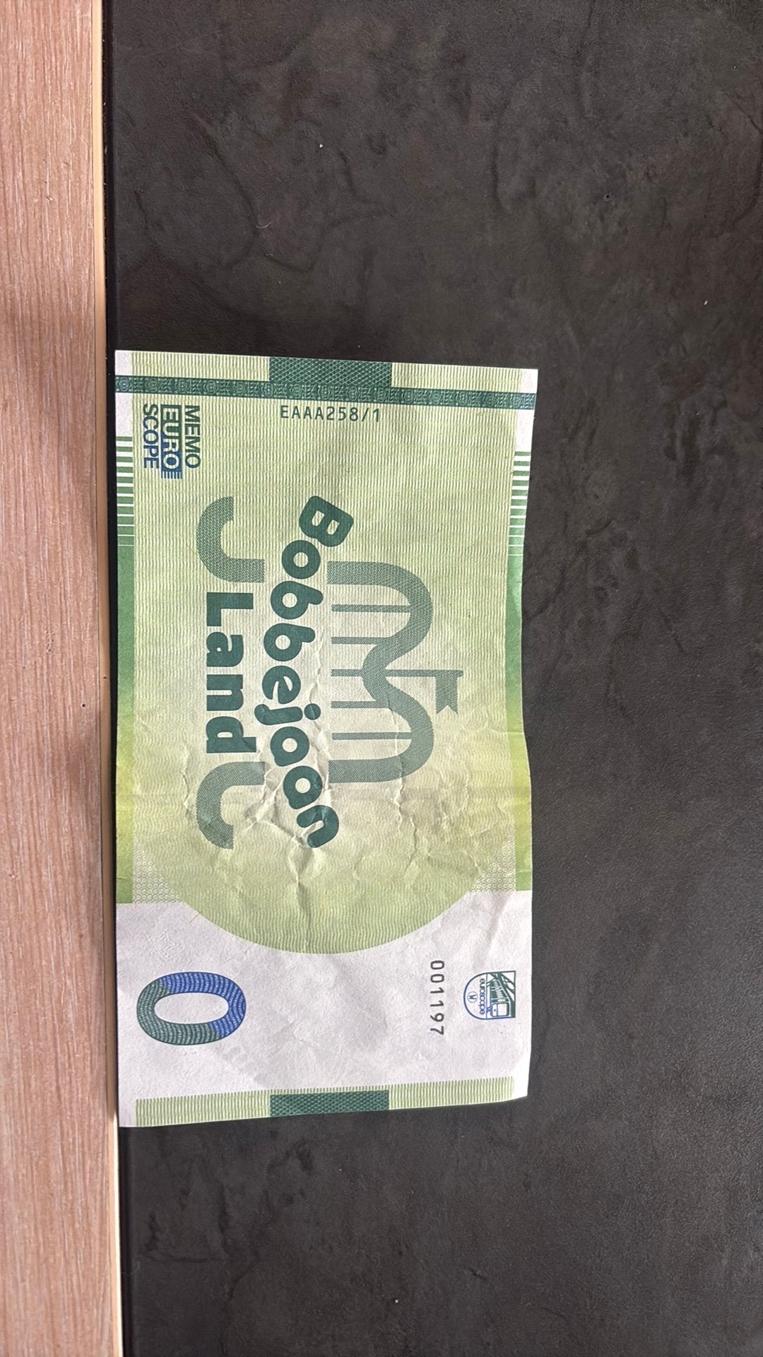 0 euro bobianland, Postzegels en Munten, Bankbiljetten | Europa | Eurobiljetten, Ophalen