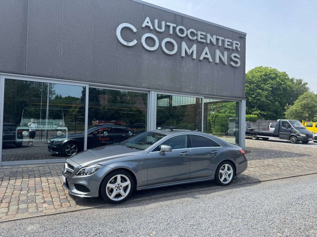 Mercedes-Benz CLS-Klasse 220 CLS 220 BlueTEC (automatique), Autos, Cuir, Argent ou Gris, Achat, Entreprise