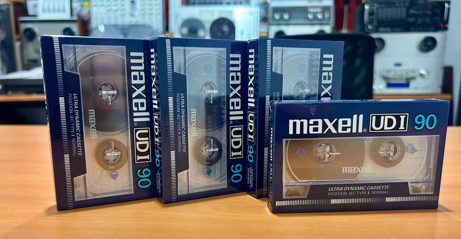 Cassette audio MAXELL UD I 90 – Neuve & Blister d’origine, Enlèvement ou Envoi, Neuf, dans son emballage, Classique, Vierge