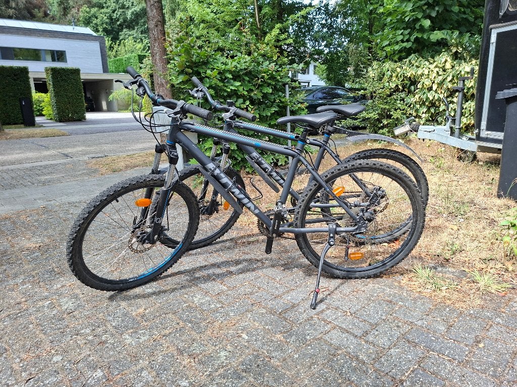 2x Mountainbike B-Twin RockRider 500, Fietsen en Brommers, Fietsen | Mountainbikes en ATB, Ophalen, Gebruikt, Overige merken