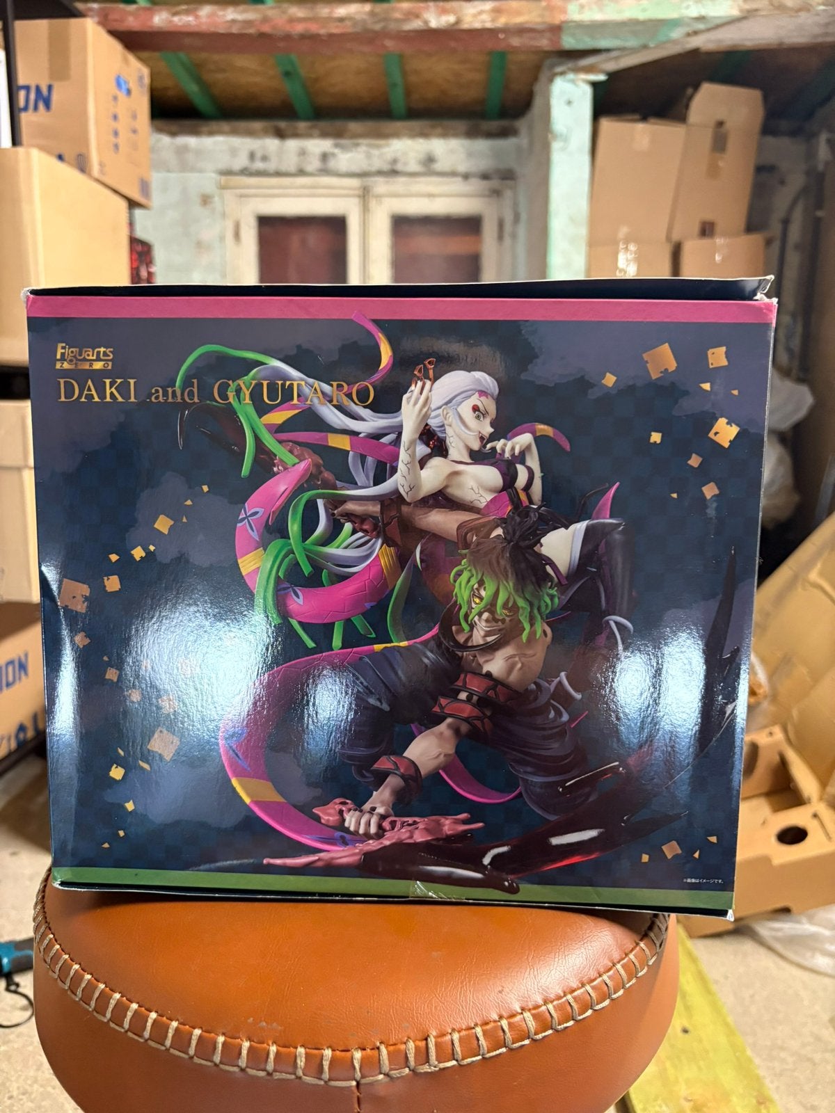 Figurine Daki et Gyutaro demon slayer, Enlèvement, Comme neuf