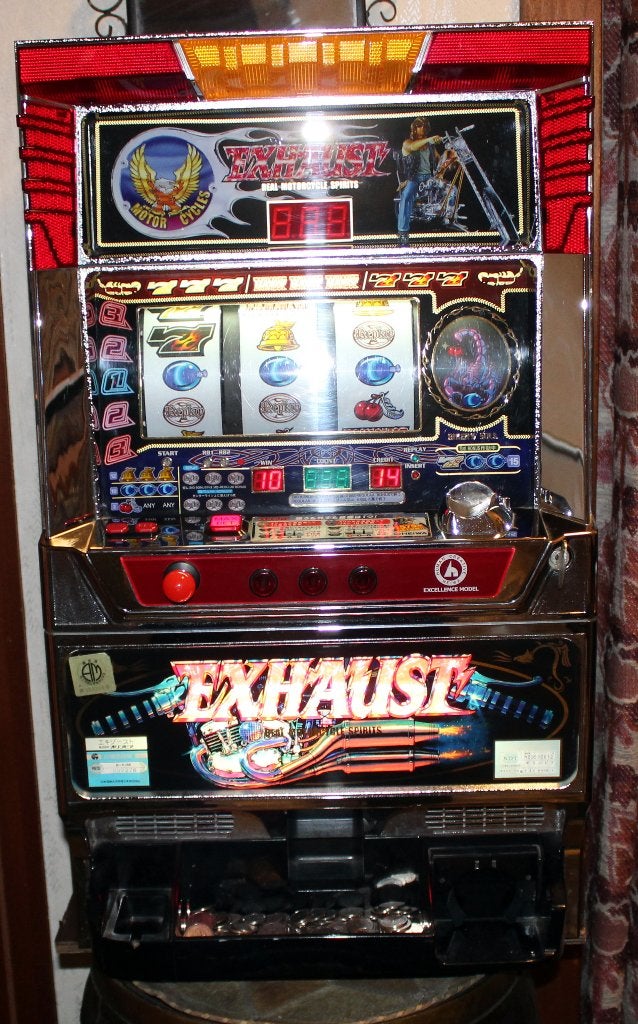 Jackpot Pachislo EXHAUST, Collections, Autres monnaies, Enlèvement, Utilisé, Avec clés