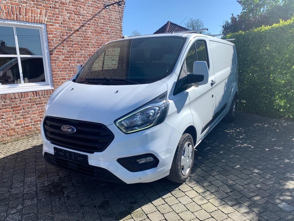 Ford Transit Custom 340 btw auto, Auto's, Ford, Euro 6, Wit, Diesel, Particulier