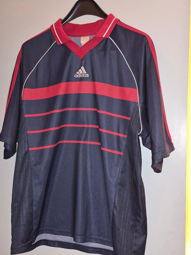 Vintage Adidas sport-T-shirts uit de jaren 90 XL, Blauw, Maat 56/58 (XL), Ophalen of Verzenden, ADIDAS