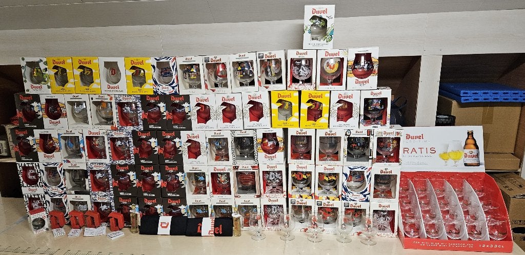 DUVEL - GROOT LOT - ALLES IN 1 VERKOOP, Ophalen, Nieuw, Overige typen, Duvel