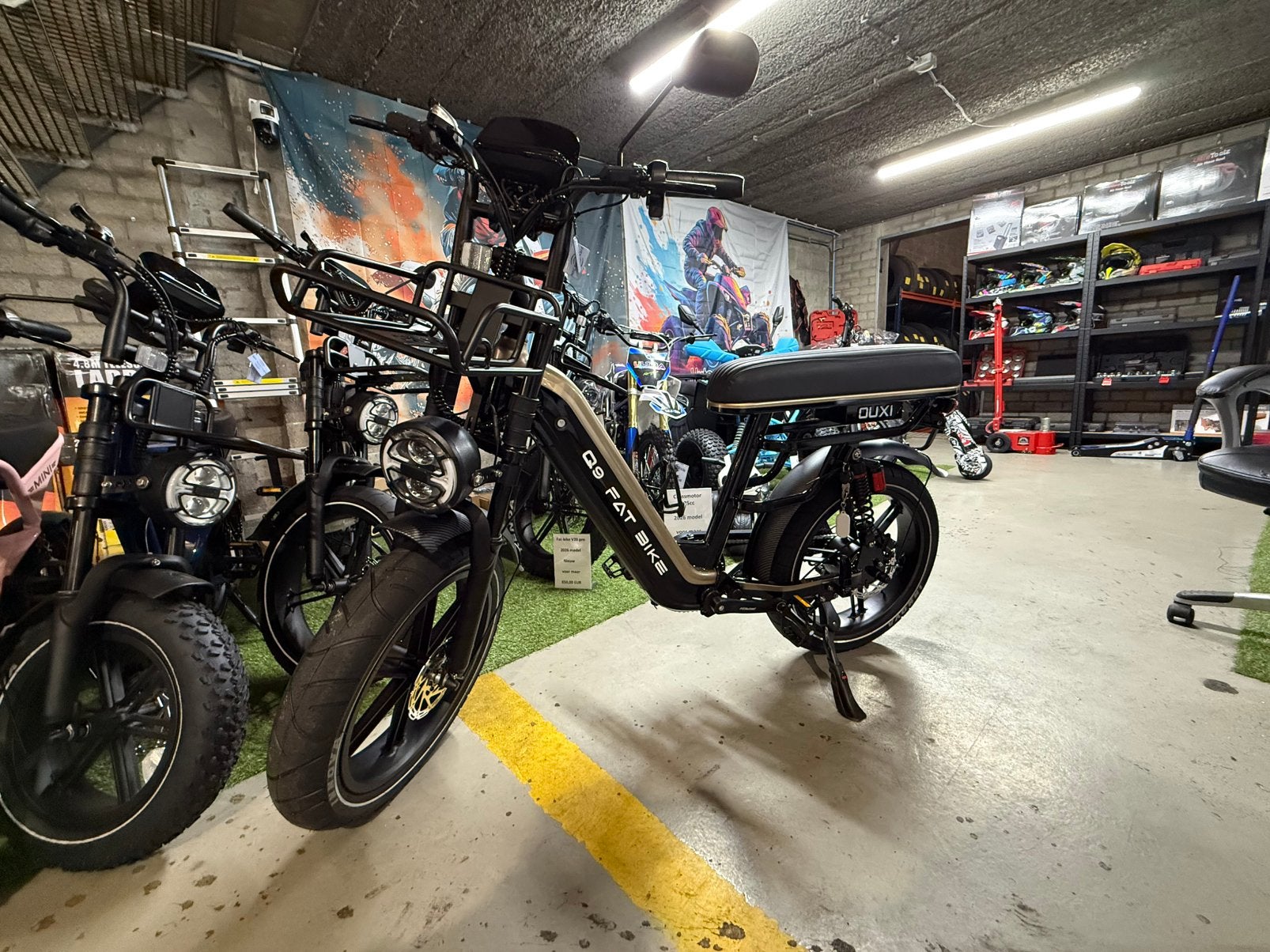 Nieuwste model fatbike Q9 heren/dames. Lage instap, Fietsen en Brommers, Ophalen, Nieuw