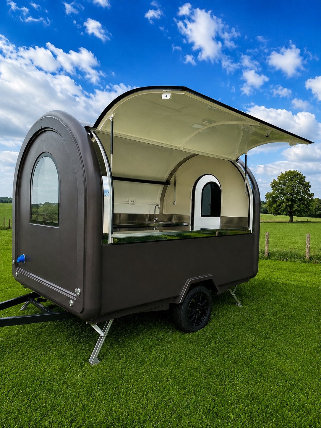 Foodtruck te huur zonder uitbating, Enlèvement, Comme neuf