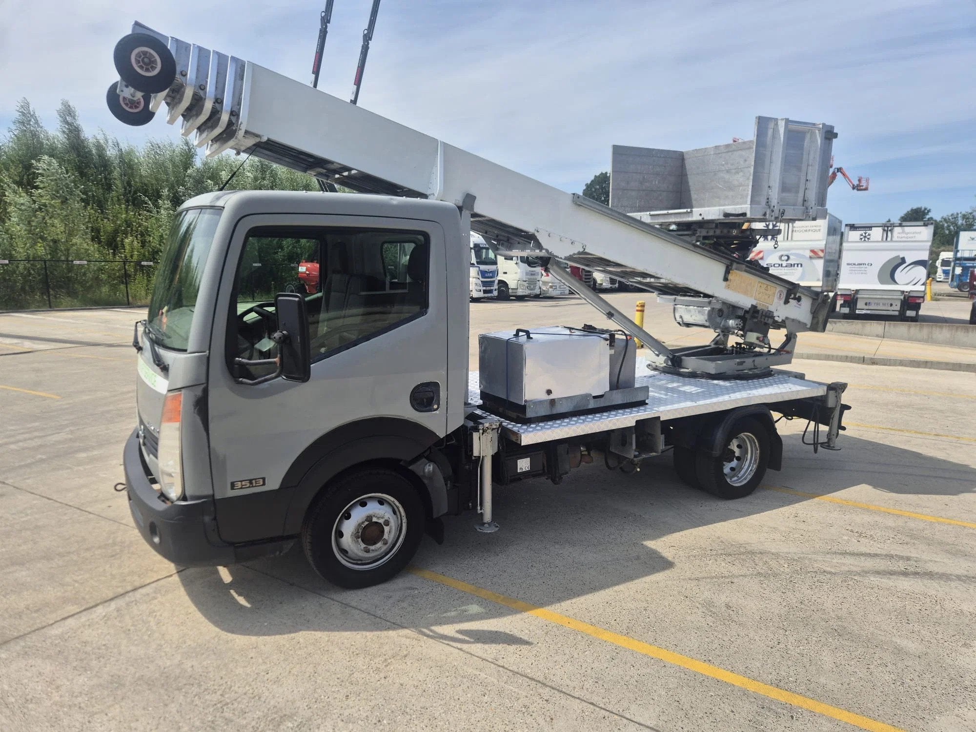 Nissan CABSTAR 35.13 KLAAS 27M (bj 2007), Overige merken, Overige brandstoffen, Bedrijf, Te koop