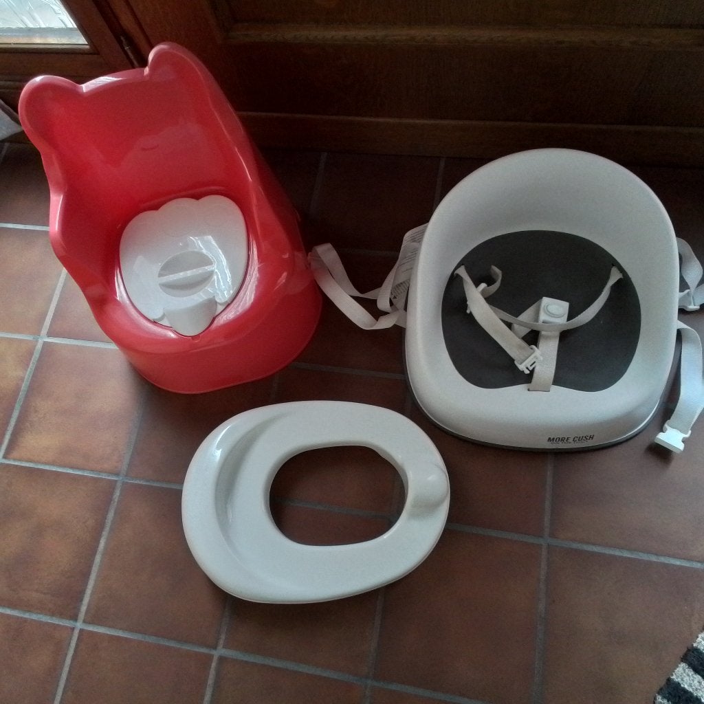wc potje - wc verkleiner - veilige stoelverhoger, Kinderen en Baby's, Ophalen, Zo goed als nieuw