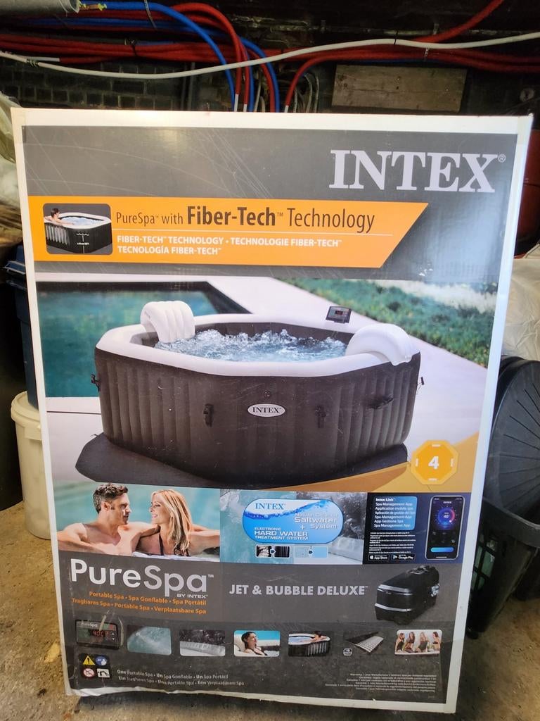 Jacuzzi intex, Ophalen, Grondzeil