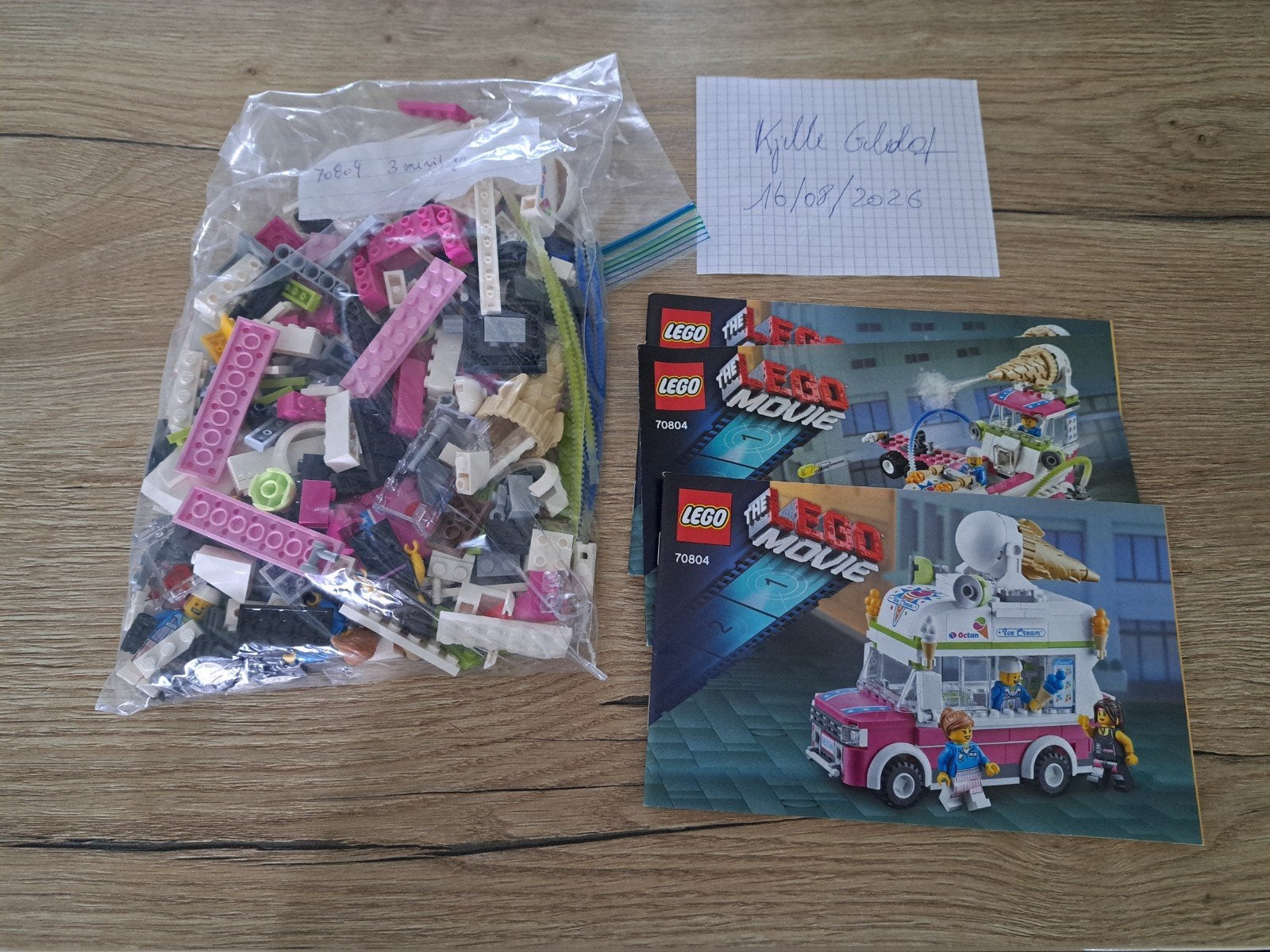 LEGO Movie 70804 Ice Cream Machine - eenmaal gebouwd, Overige thema's, Lego, Ophalen of Verzenden, Zo goed als nieuw