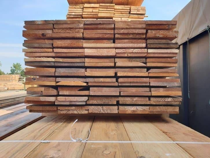 Planches Douglas 22 x 200 mm et 32 x 150 mm de 50 %, Bricolage & Construction, Bois & Planches, Enlèvement ou Envoi