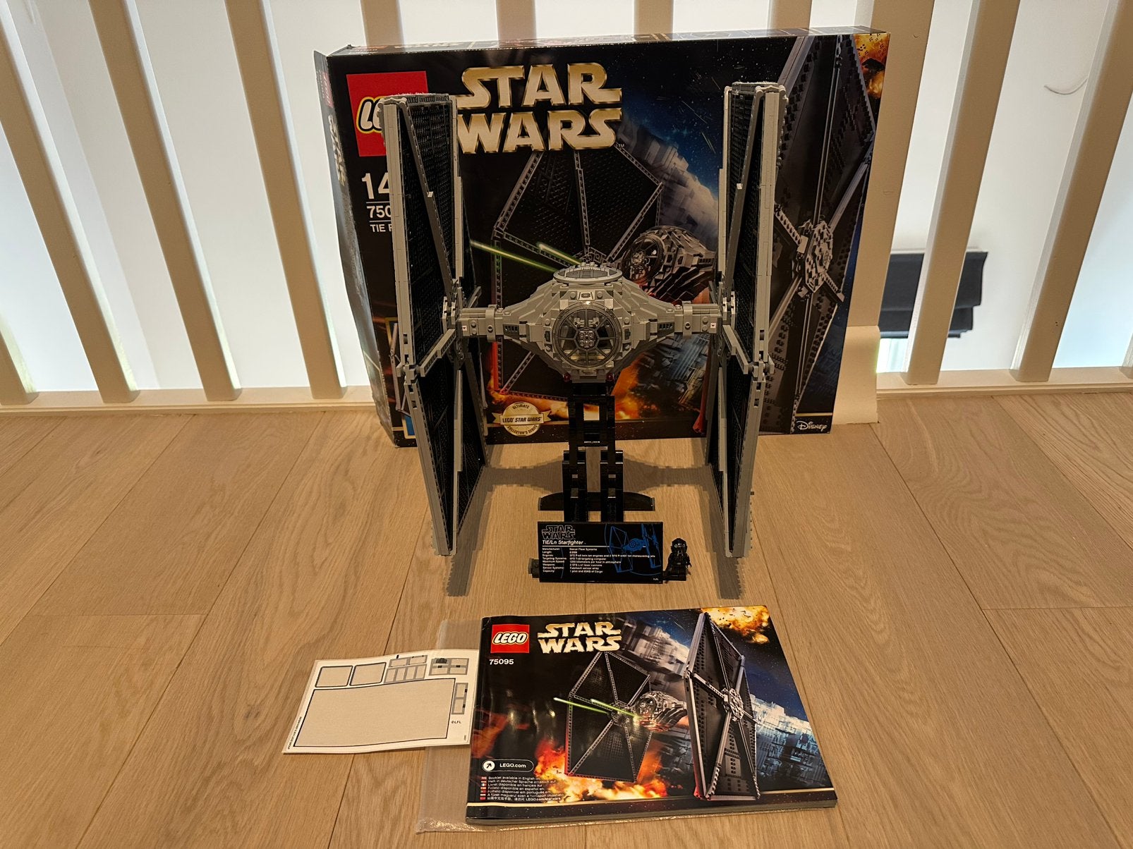 75095 UCS TIE FIGHTER LEGO Star Wars, Inclusief instructies, Star Wars, Lego, Ophalen of Verzenden