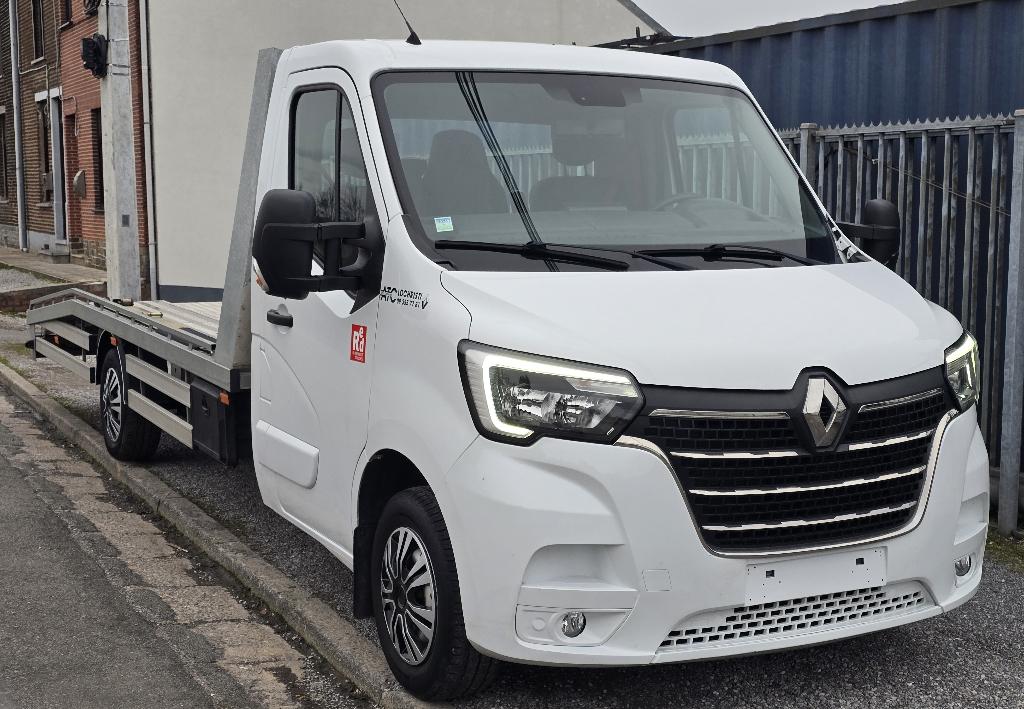 RENAULT MASTER RED 2.3 HDI 2022  CLIM/NAV/CRUISE/115.000 KM, Autos, Achat, Euro 6, Entreprise, 3 places