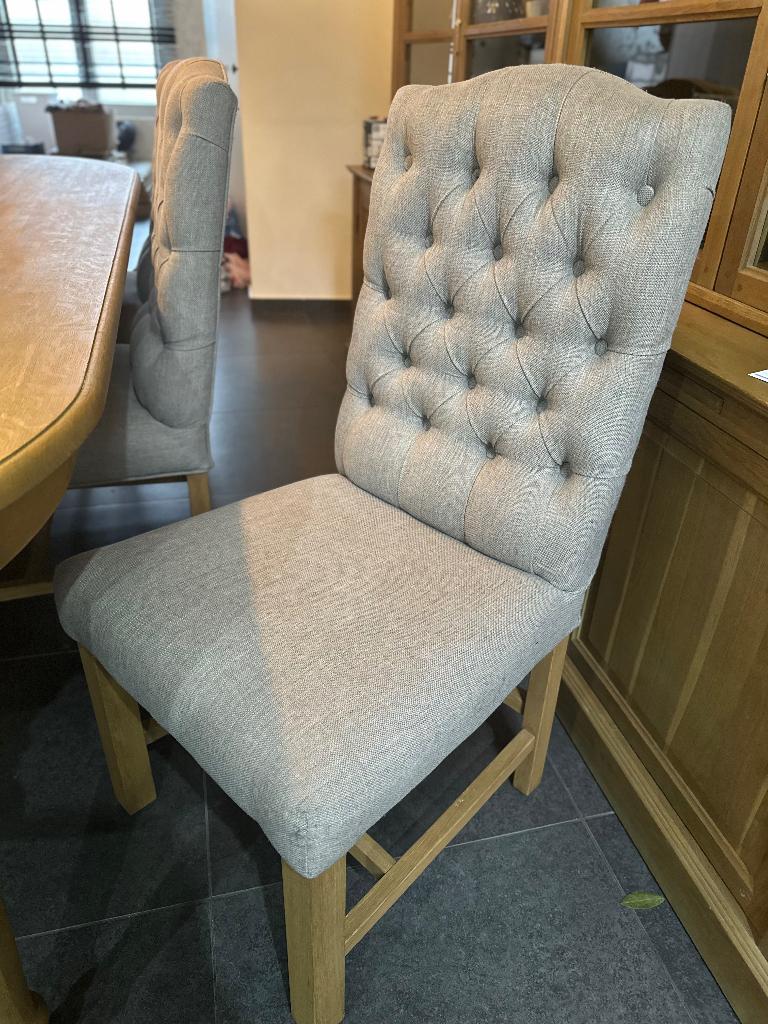 Landelijke stoelen, Huis en Inrichting, Stoelen, Zo goed als nieuw, Vijf, Zes of meer stoelen, Stof, Overige kleuren, Ophalen