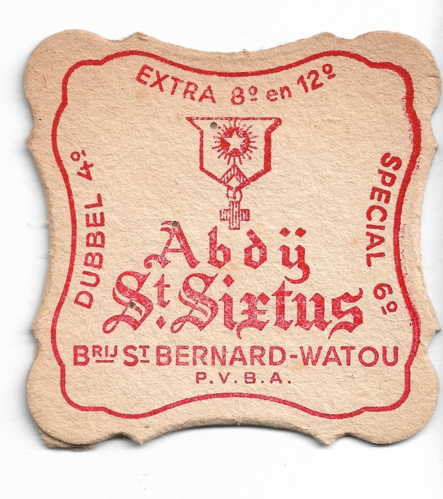 sous bock Abdij St Sixtus, Enlèvement ou Envoi, Comme neuf, Sous-bock