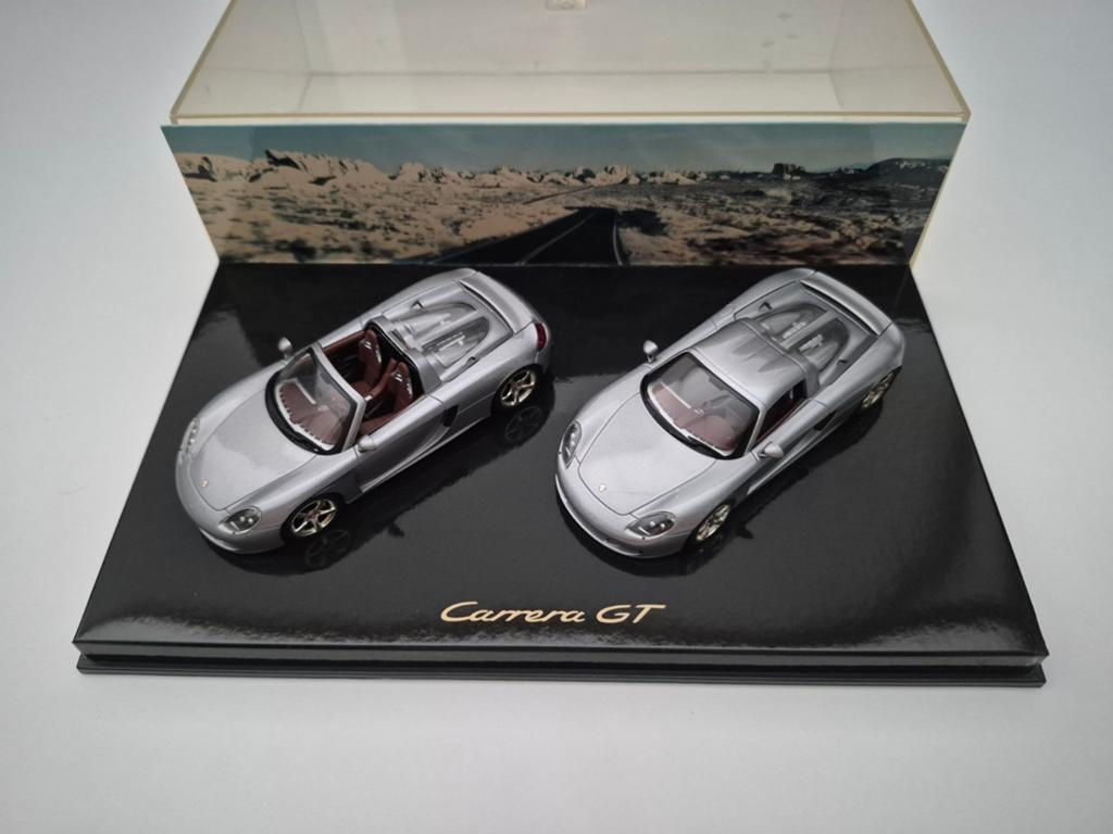 Minichamps 1/43 Porsche Carrera set, Ophalen of Verzenden, Gebruikt, Auto, MiniChamps