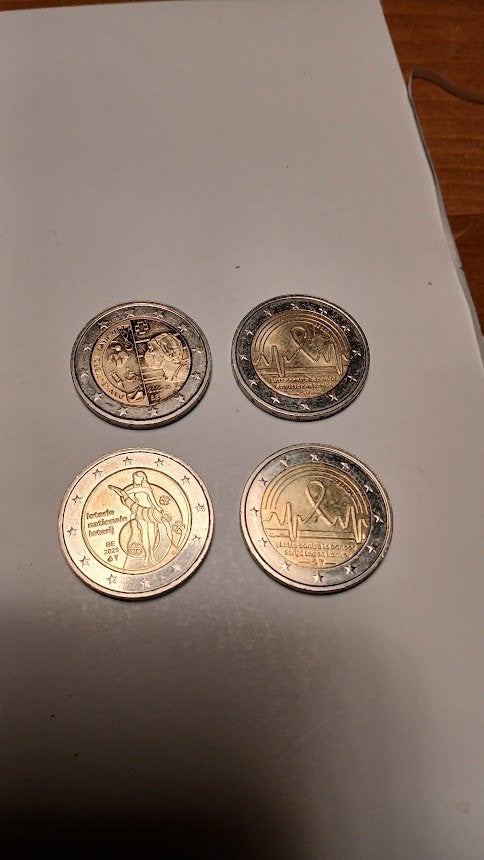 2€ gedenkmunten Belgie, Postzegels en Munten, Ophalen