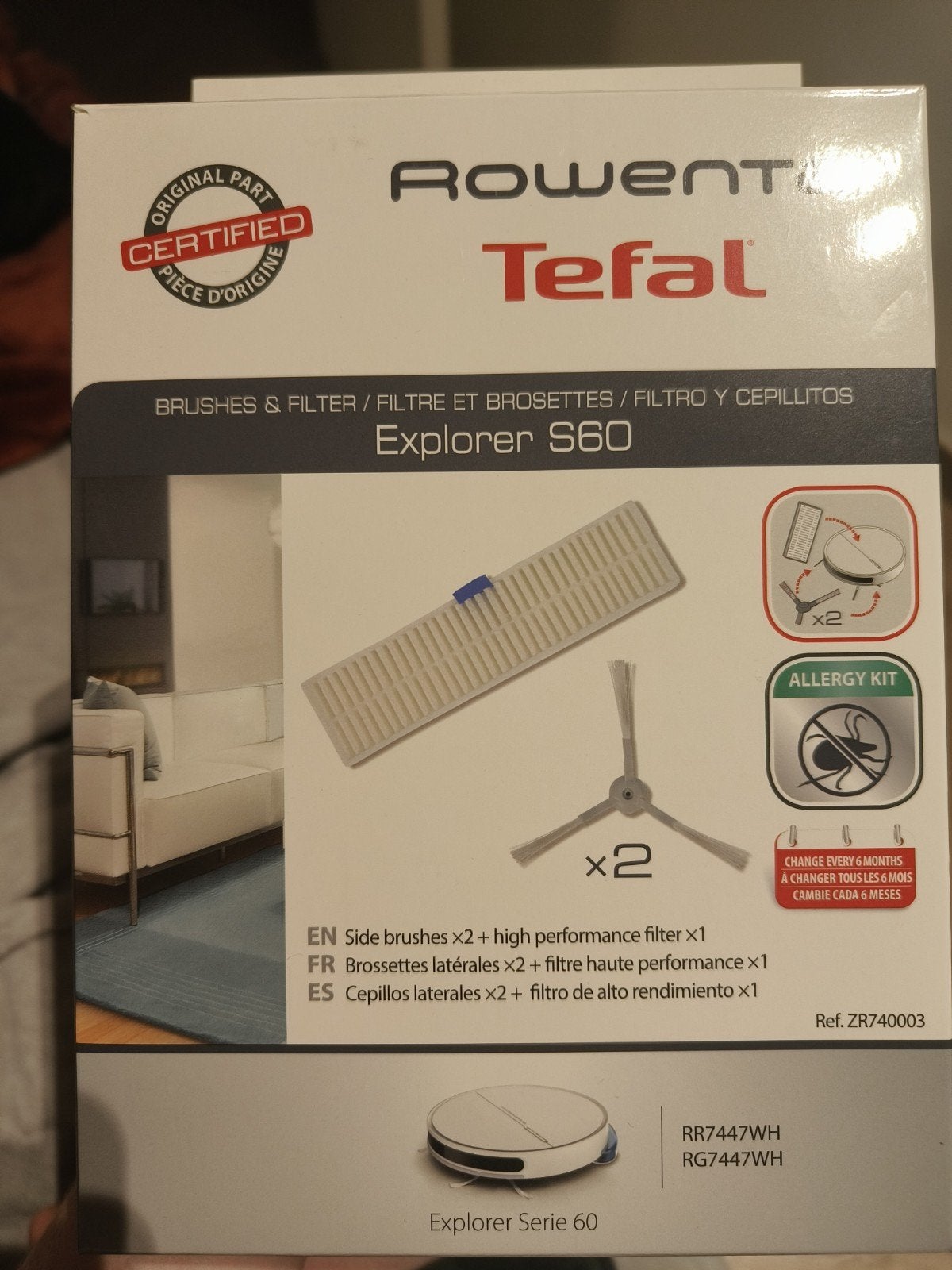 Rowenta ZR740003, Elektronische apparatuur, Ophalen, Robotstofzuiger, Rowenta