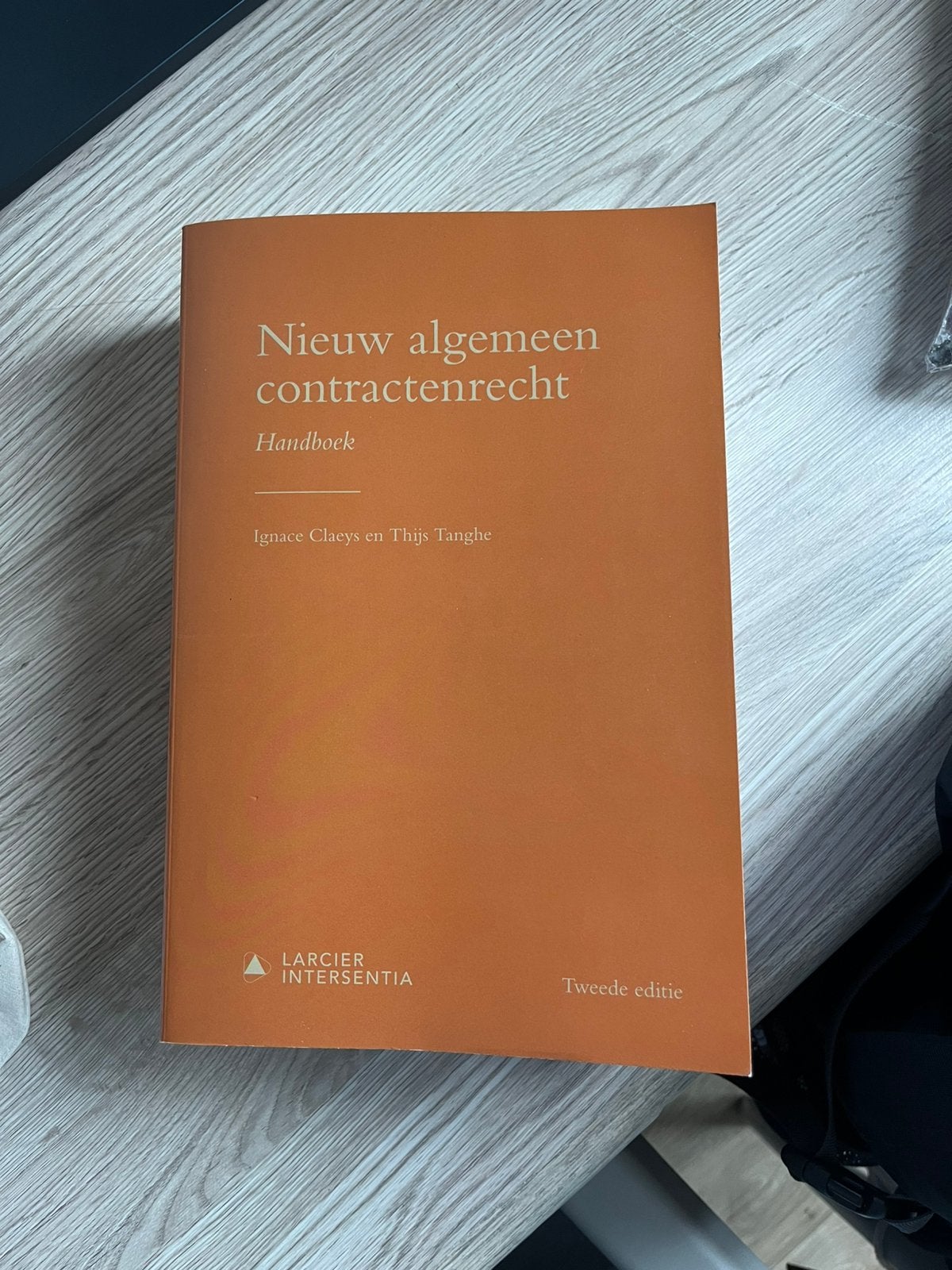 Nieuw algemeen contractenrecht, Ophalen, Nieuw