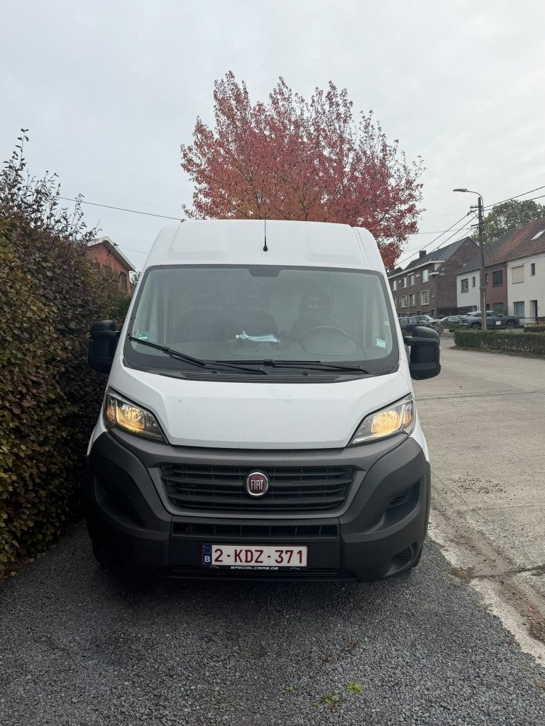 Fiat Ducato L3H2 (2020) – 2.2 MultiJet 3, Auto's, 4 deurs, Stof, 4 cilinders, Wit