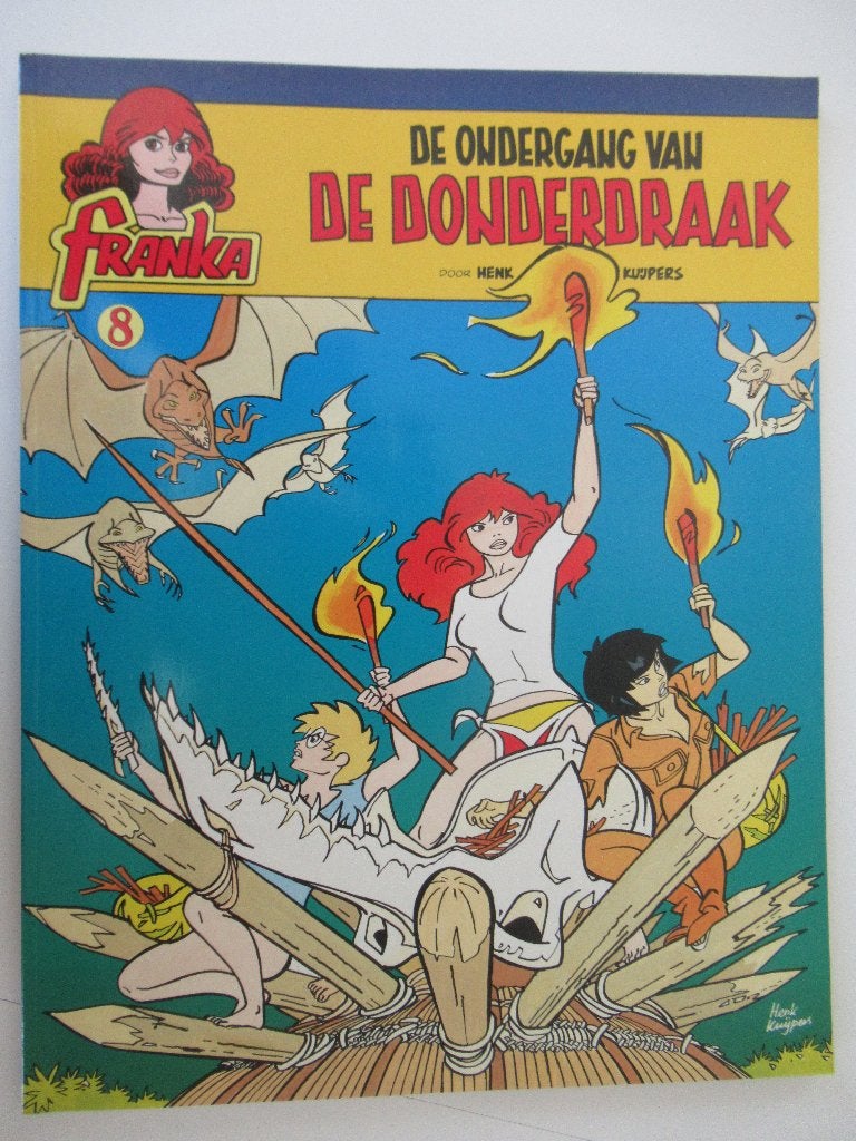 franka...nr.8..de ondergang van de donderdraak..........1st, Ophalen of Verzenden, Zo goed als nieuw