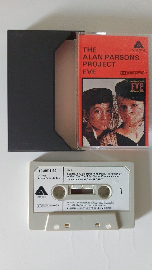 The Alan Parsons Project – Eve (Arista TCART 1100), CD & DVD, Enlèvement ou Envoi, Pré-enregistrées, Utilisé, 1 cassette audio