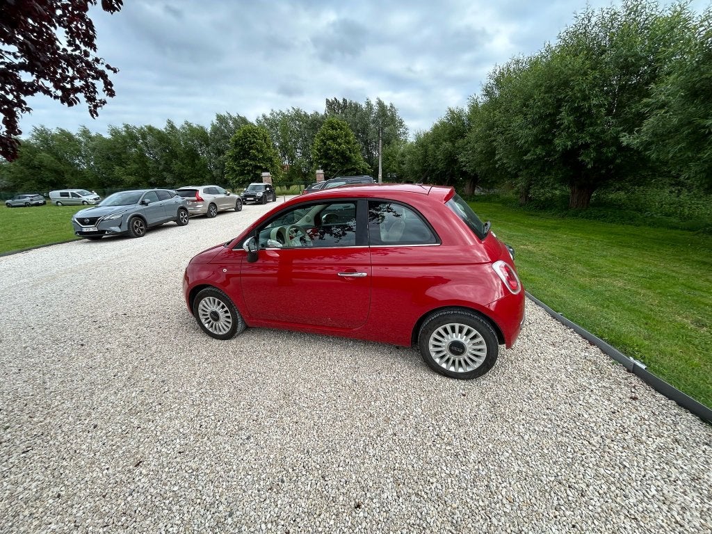 Fiat 500 blanco gekeurd, Auto's, Voorwielaandrijving, Euro 5, Leder en Stof, Overige kleuren