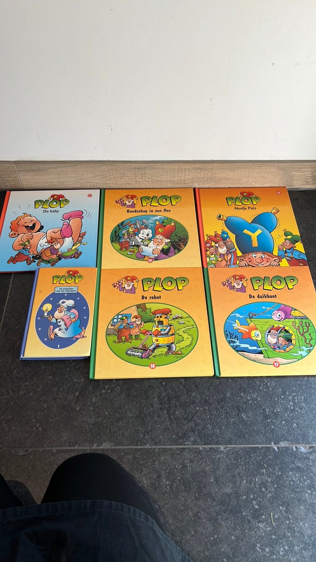 Plop verhalen, Boeken, Ophalen