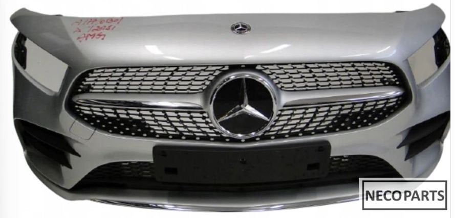 MERCEDES A KLASSE W177 AMG VOORBUMPER COMPLEET ORIGINEEL!!!, Utilisé, -, Avant, -