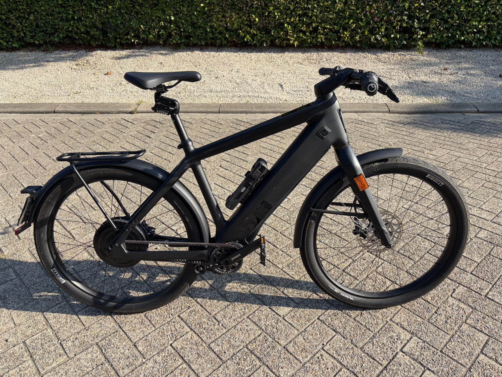 Stromer ST3 black Pinion, riem, size L, Enlèvement, Comme neuf, Stromer