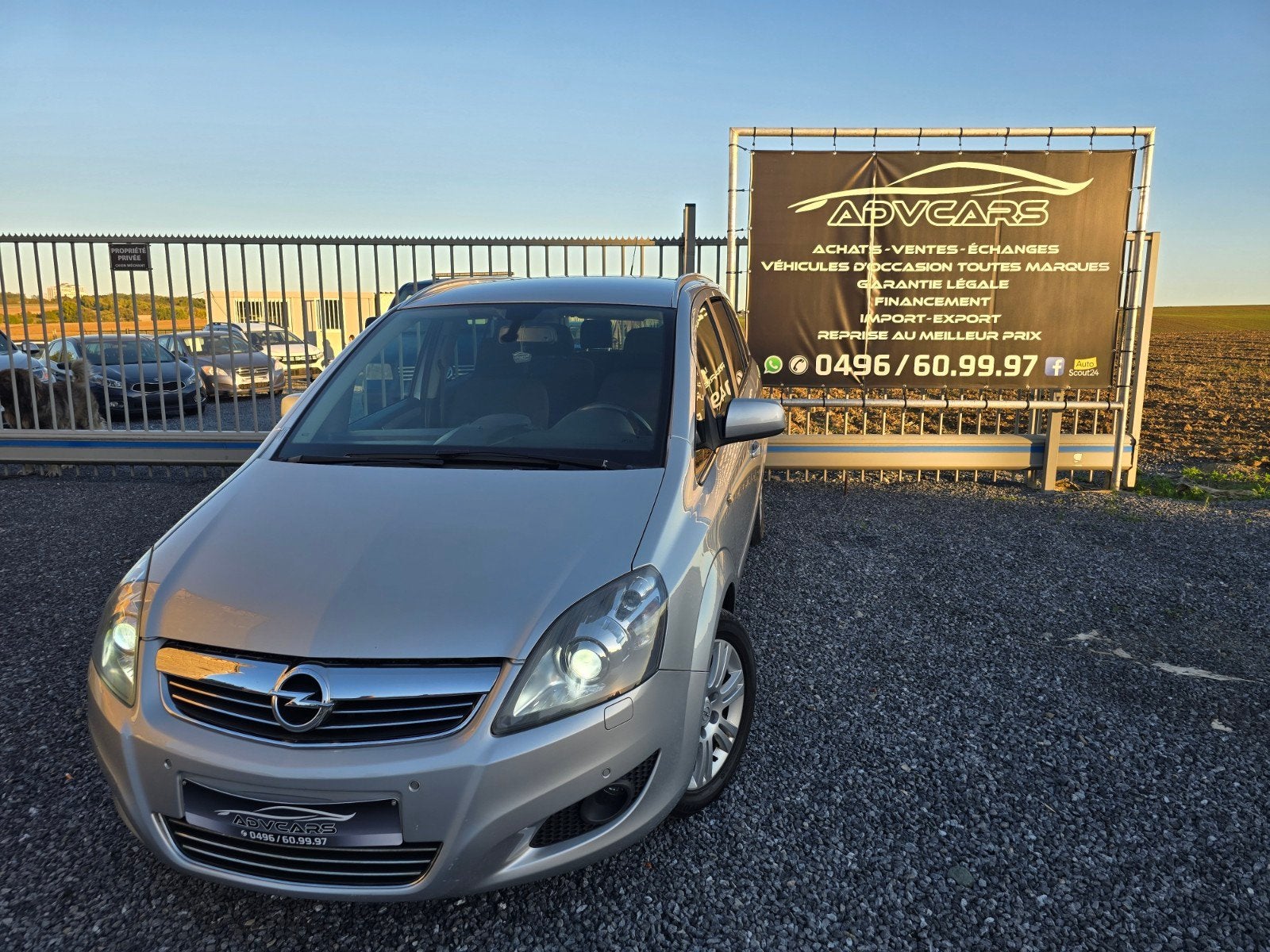 Opel Zafira 1.7 CDTI || 7 Places || 2013 || 115.000 km || Ga, Autos, Achat, Entreprise, 7 places, Noir