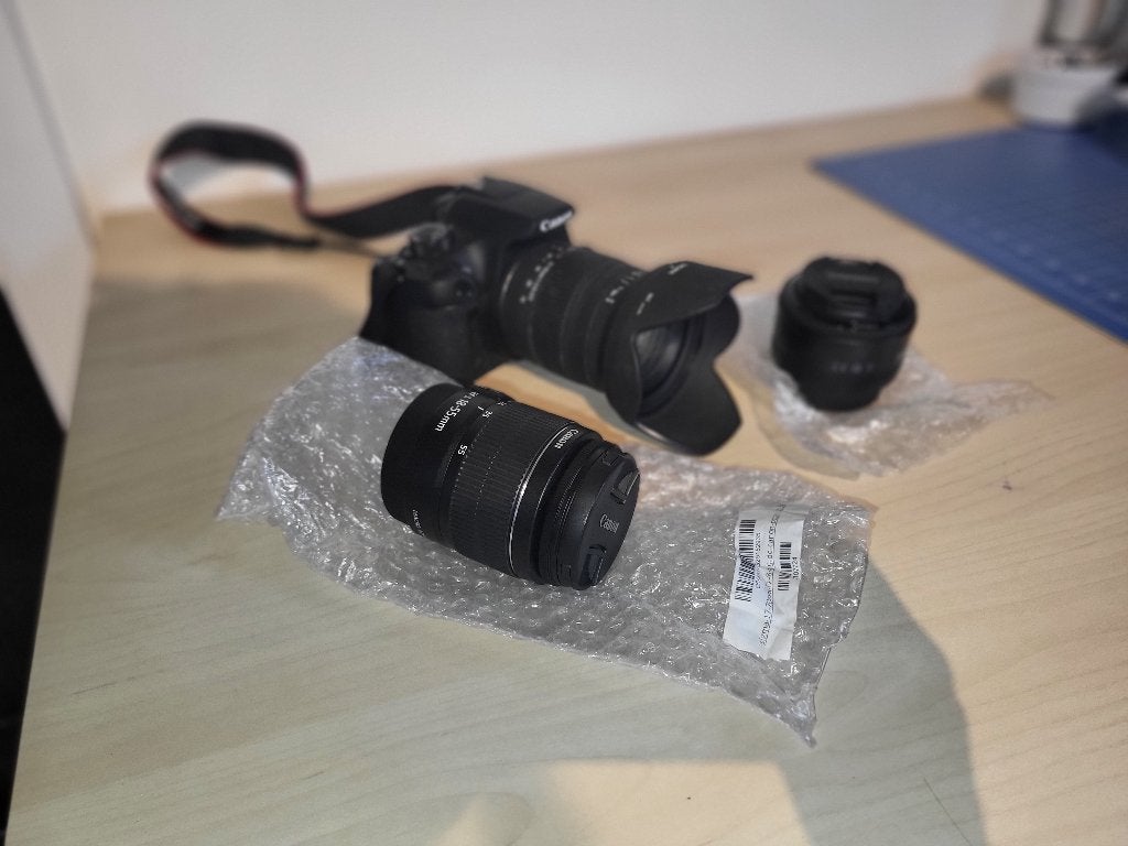 Canon EOS 1300D + extra lenzen, Audio, Tv en Foto, Ophalen of Verzenden, Canon