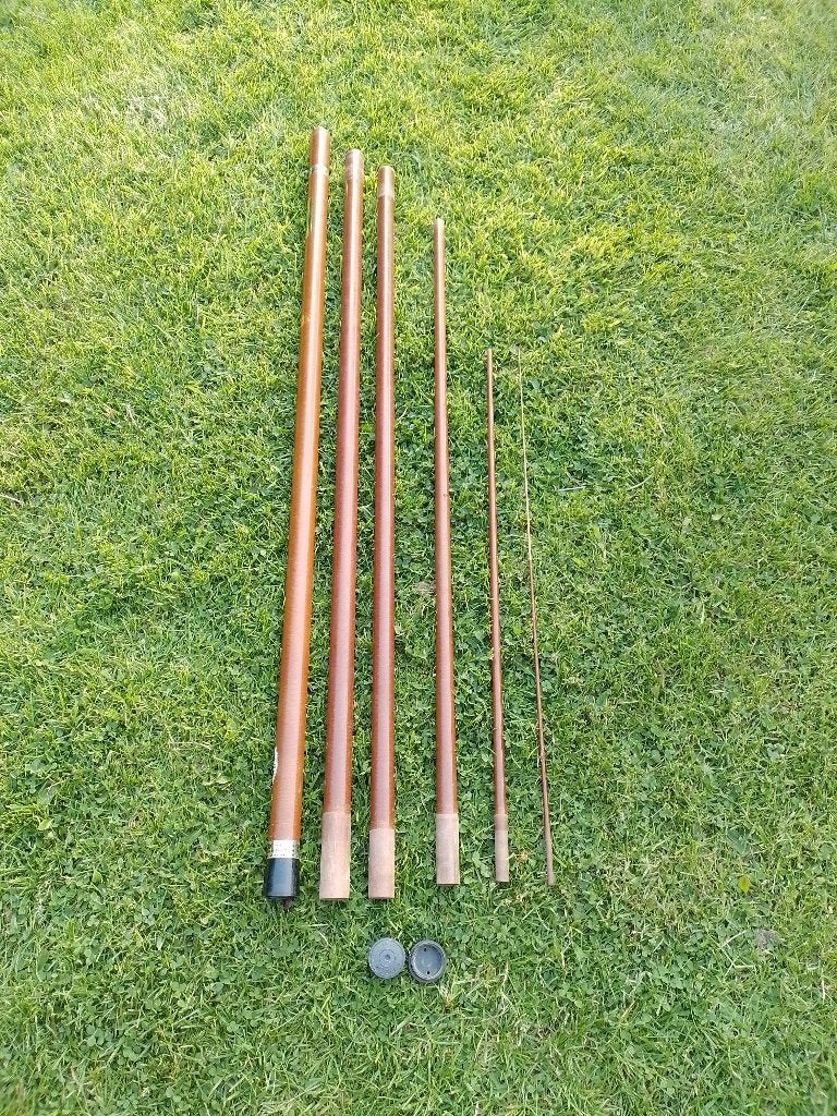 Lerc glasvezel stok 6m70, Ophalen, Zo goed als nieuw, Vaste hengel