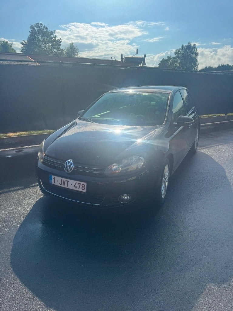 Golf 1,6, Auto's, Euro 5, Stof, Zwart, Zwart