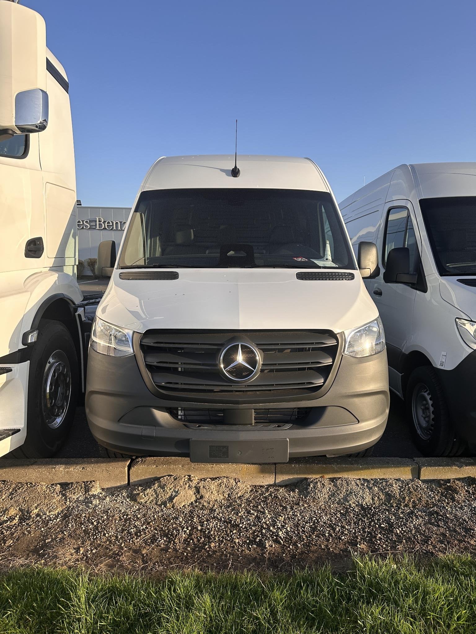 Mercedes-Benz Sprinter Sprinter 317 CDI Panel Van L3 RWD PRO, Auto's, Automaat, Stof, Used 1. Bestelwagens met ervaring., Wit
