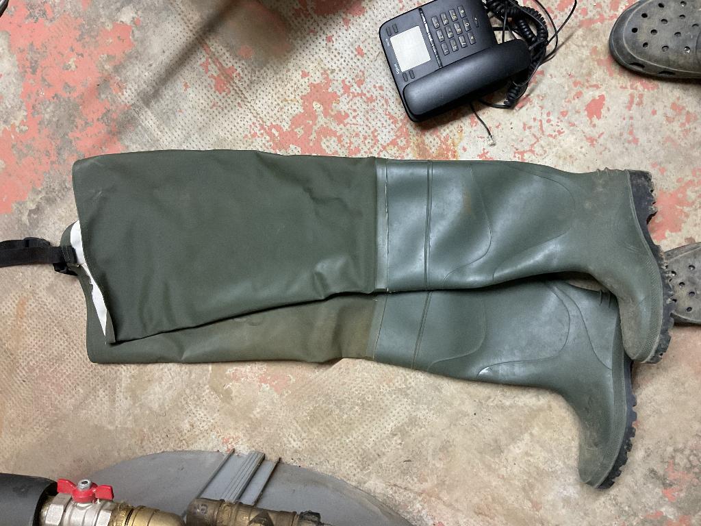 Botte cuissarde de pêche, Enlèvement, Comme neuf, Vêtements