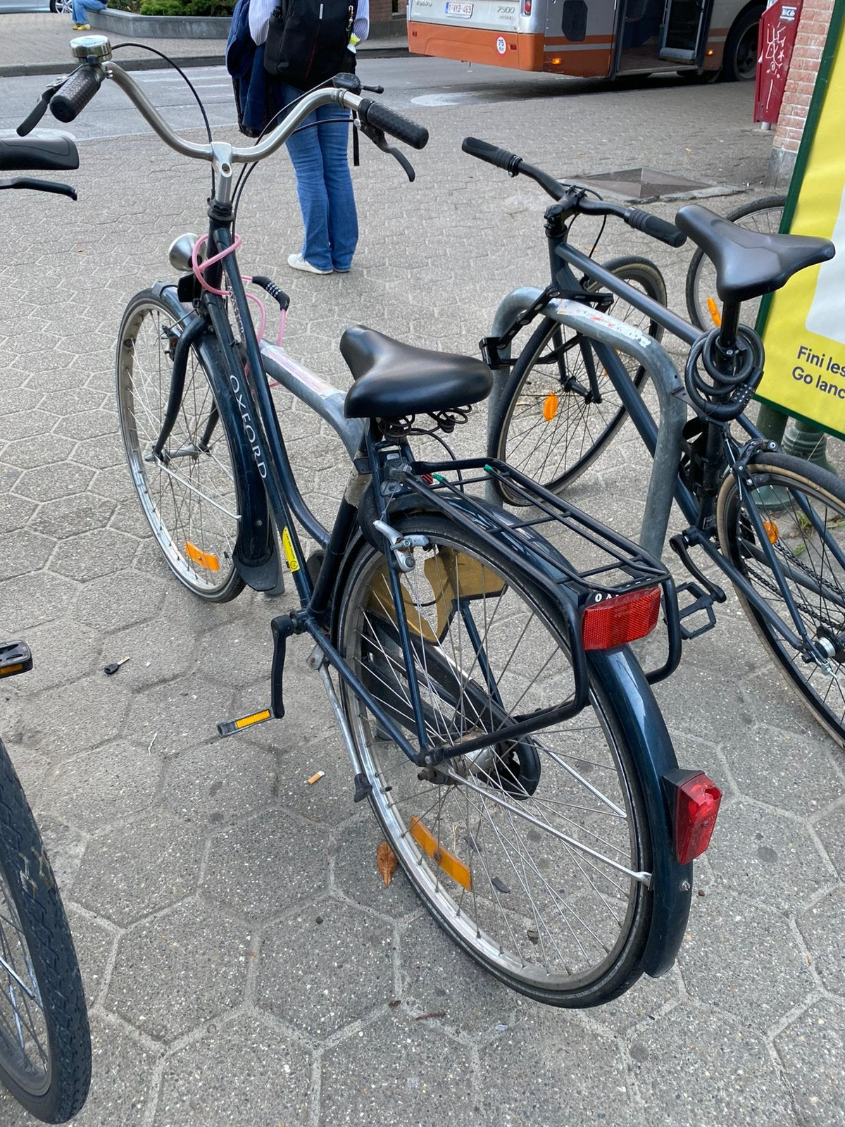 Vélo Oxford, Enlèvement