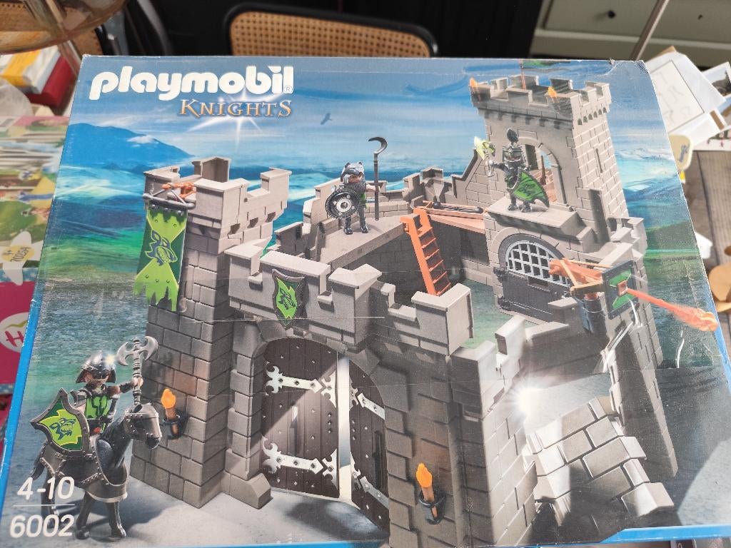 Playmobil 6002 - Fort des Chevaliers du loup vert, Enlèvement, Neuf, Ensemble complet
