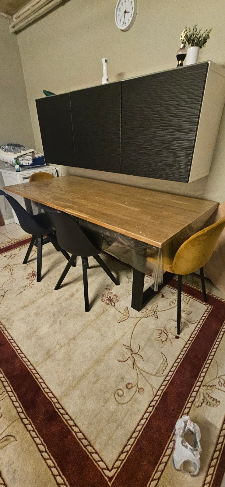 Eiken Tafel met 6 stoelen perfecte staat !!!, Ophalen